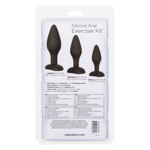 SILICONE ANAL EXERCISER KIT