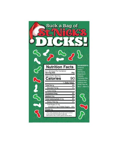 ST. NICK\'S DICKS 3OZ BAG