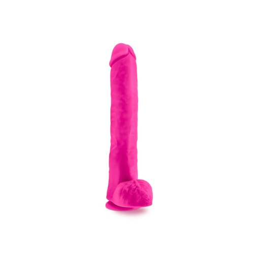 Au Naturel Bold Daddy 14\" Dildo - Pink *