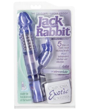 Jack Rabbit w/Floating Beads Waterproof - Purple