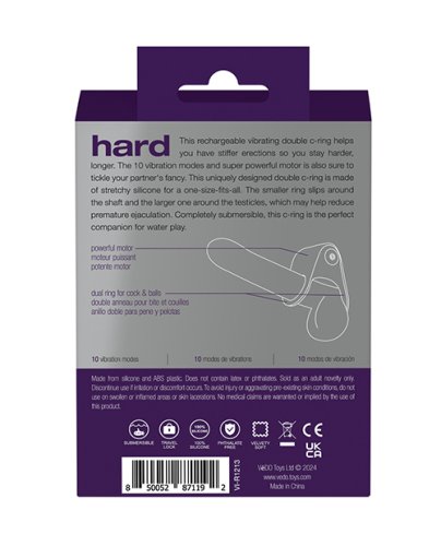HARD RECHARGEABLE C RING PURPLE