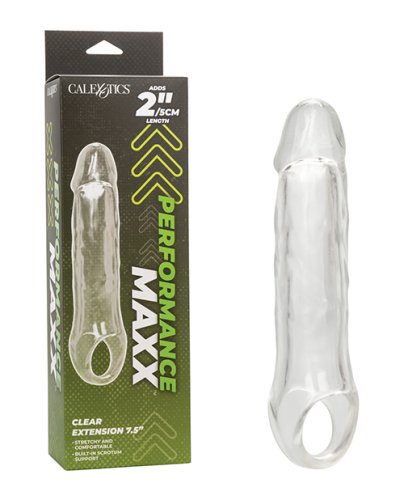 Performance Maxx 7.5\" Penis Extension - Clear