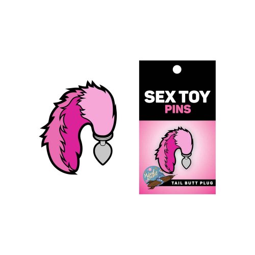 Enamel Pin: Tail Butt Plug