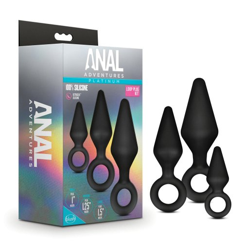 Anal Adventure - Silicone Loop Plug Kit