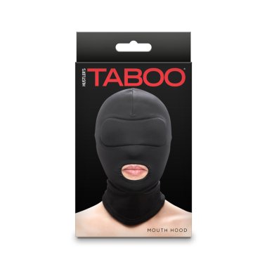 Hustler Taboo - Mouth Hood - Black