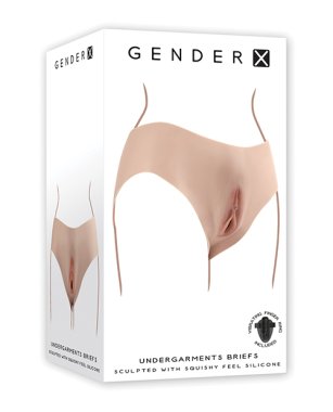 Gender X Vagina Briefs Undergarments - Light