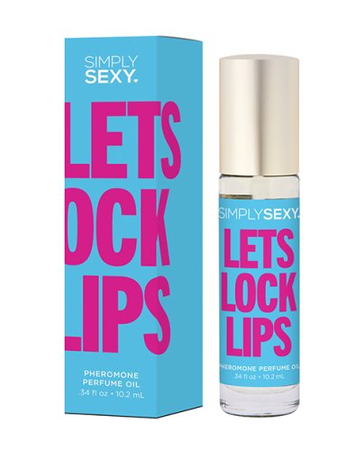 Simply Sexy Pheromone Perfume Oil Roll On - .34 oz Let\'s Lock Lips