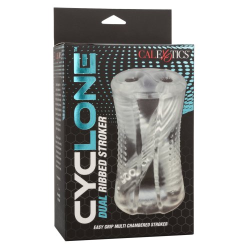 Cyclone Dual Ribbed Frotting Stroker