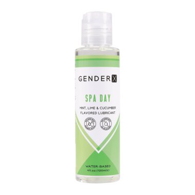 Gender-X Spa Day Flavored Lube 2oz