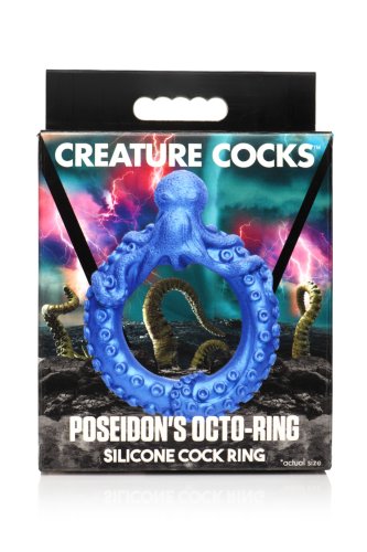 CREATURE COCKS POSEIDON\'S OCTO -RING SILICONE COCK RING