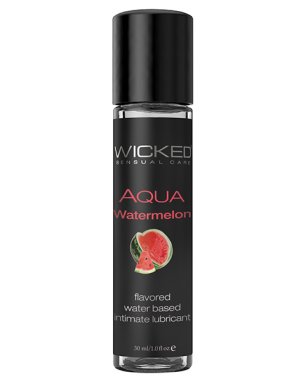 Wicked Sensual Care Aqua Water Based Lubricant - 1 oz Watermelon
