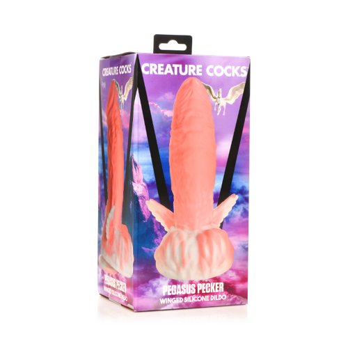 Pegasus Pecker Winged Silicone Dildo