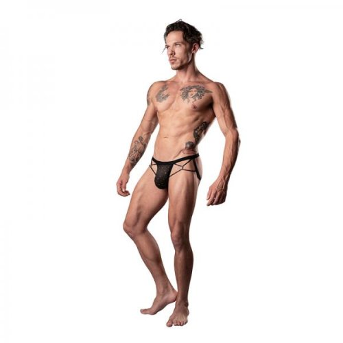 SHOW STOPPER JOCK BLACK L/XL