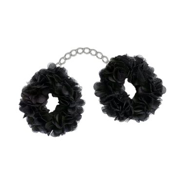 Blossom Luv Cuffs - Black