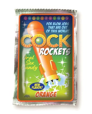 Cock Rockets Oral Sex Candy Pop - Orange
