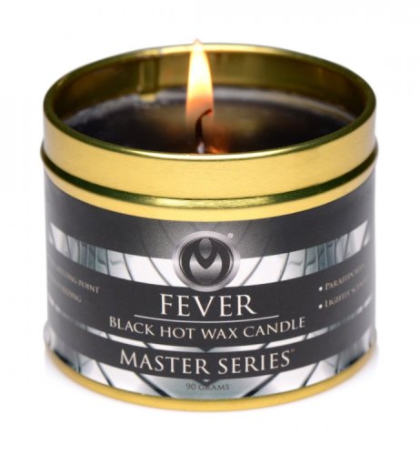 MASTER SERIES FEVER BLACK HOT WAX CANDLE