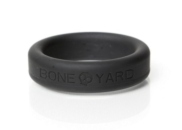 BONEYARD SILICONE RING 35MM BLACK