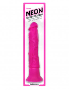 NEON SILICONE WALL BANGER PINK