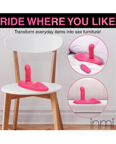 Inmi Spin N\' Grind Rotating & Vibrating Silicone Grinder - Pink