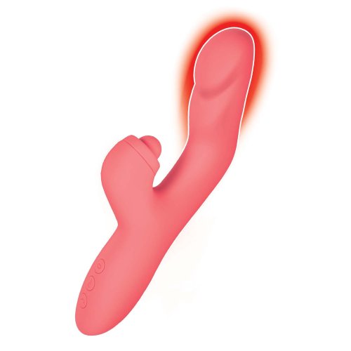 GODDESS HEAT UP MASSAGER CORAL