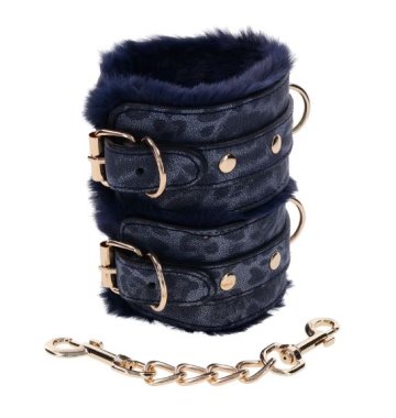 COUGAR FUR HANDCUFFS