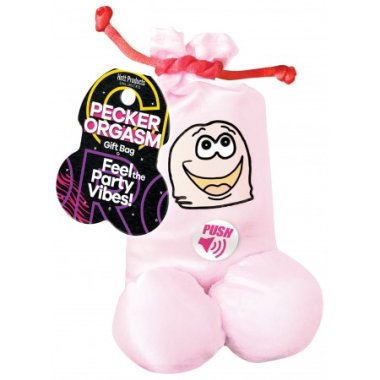 PECKER ORGASM GIFT BAG PINK