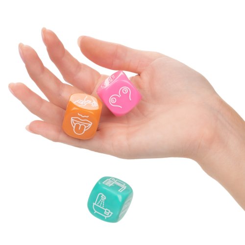 NAUGHTY BITS ROLL WITH IT ICON BASED SEX DICE