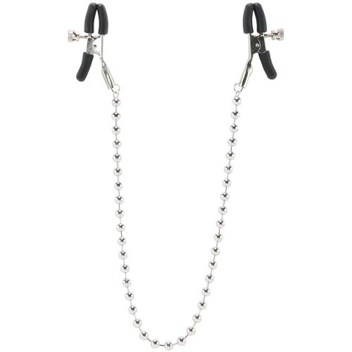 Nipple Play Silver Beaded Nipple Clamps