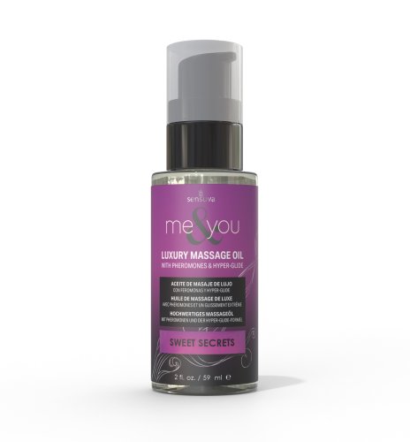 ME & YOU MASSAGE OIL SWEET SECRETS 2 OZ