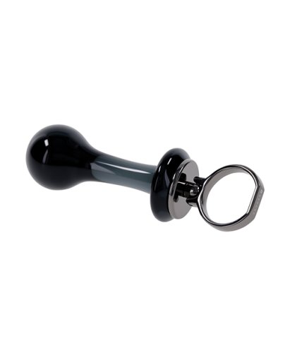 Gender X Blow Pop Glass Anal Plug - Black