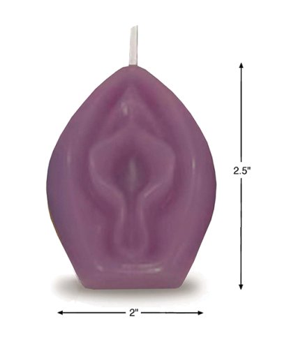 Eden\'s Vagina Candle - Purple - Vanilla