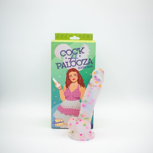 Cock-A-Palooza Confetti Silicone Dildo