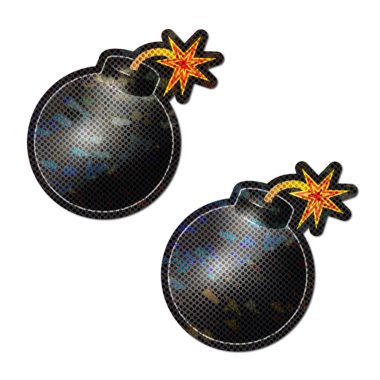 Toon Bomb Pasties with Lit Fuse *