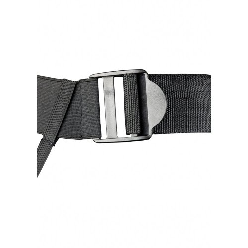 Curved Hollow Strap-on 8\'\' - Gun Metal *