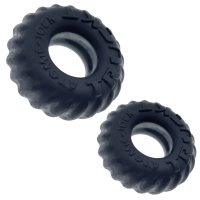 Oxballs TRUCKT, 2-piece cockring - PLUS+SILICONE special edition - NIGHT