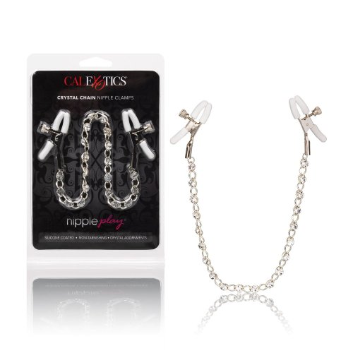 NIPPLE PLAY CRYSTAL NIPPLE CLAMPS