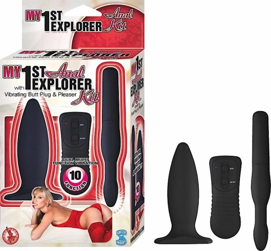 MY 1ST ANAL EXPLORER KIT BLACK