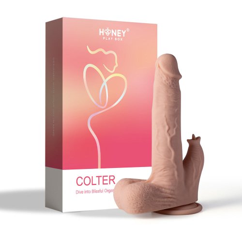 Colter App-Enabled Thrust/Licking Dildo