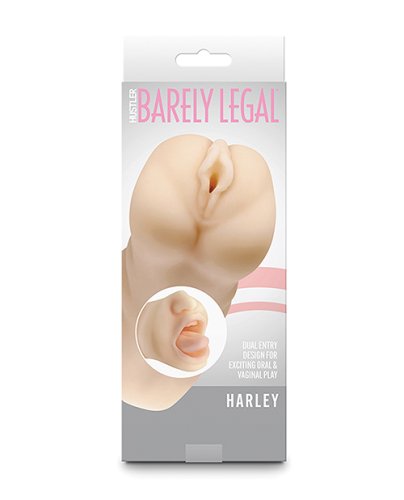 Barely Legal Harley Stroker - White