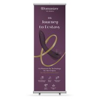 Womanizer OG Roll Up Banner ONE PER STORE ONLY