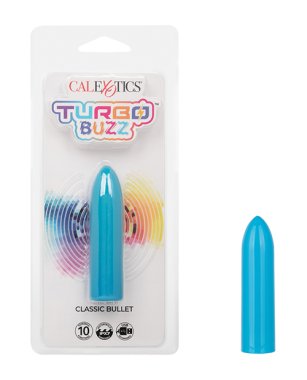 Turbo Buzz Classic Bullet Stimulator - Blue