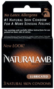 TROJAN NATURALAMB CONDOMS 3PK