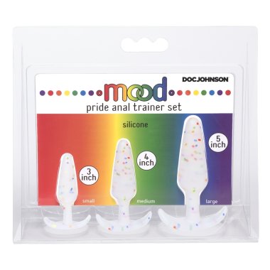 Pride Anal Trainer Set Multi-Colored