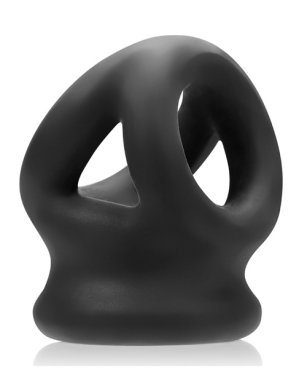Oxballs Tri-Squeeze Cocksling/Ball Stretcher - Black Ice