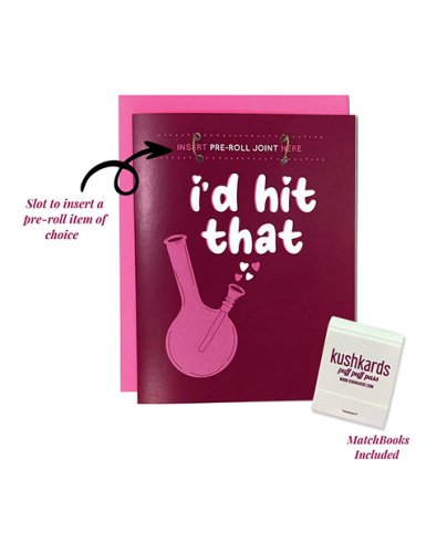 I\'d Hit That Greeting Card w/Matchbook