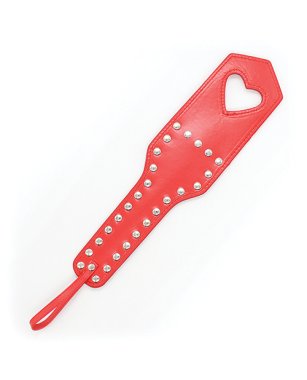 Plesur Heart Cut Out Paddle - Red