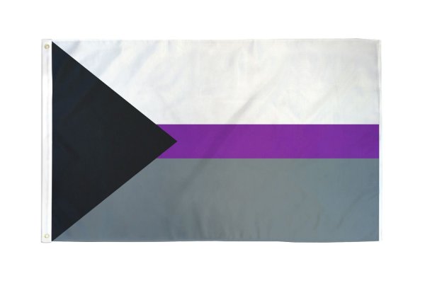 Demisexual Flag 3\' X 5\' Polyester