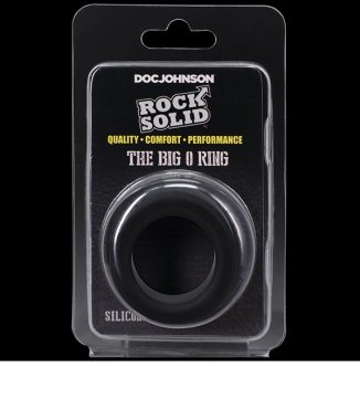 ROCK SOLID BIG O RING BLACK