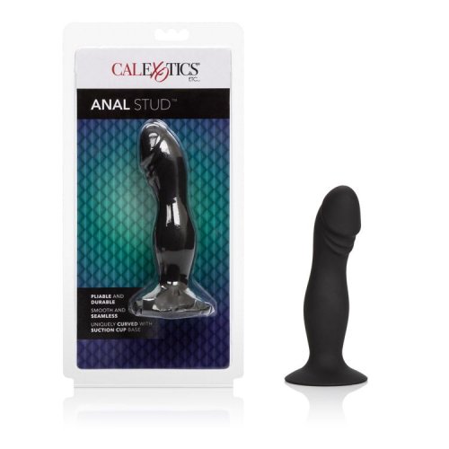 Silicone Anal Stud - Black