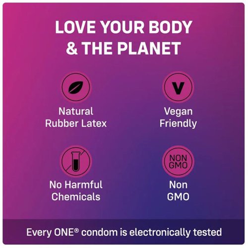 ONE FLEX Graphene Condoms - 10 pk